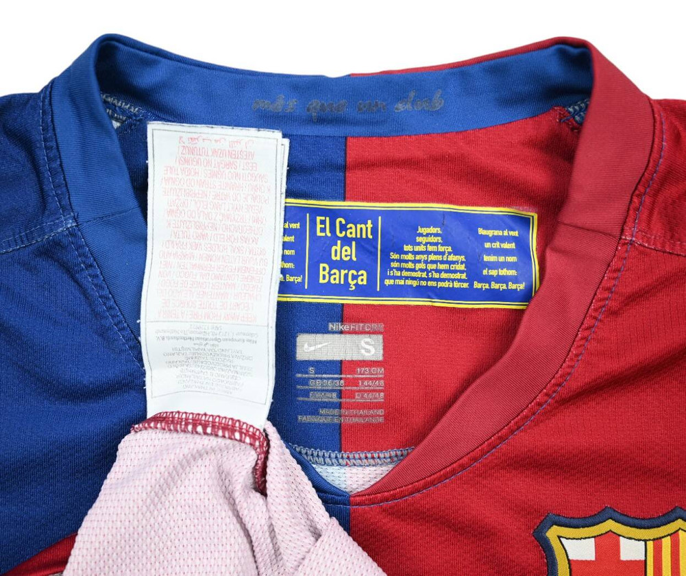 2008-09 FC BARCELONA SHIRT S