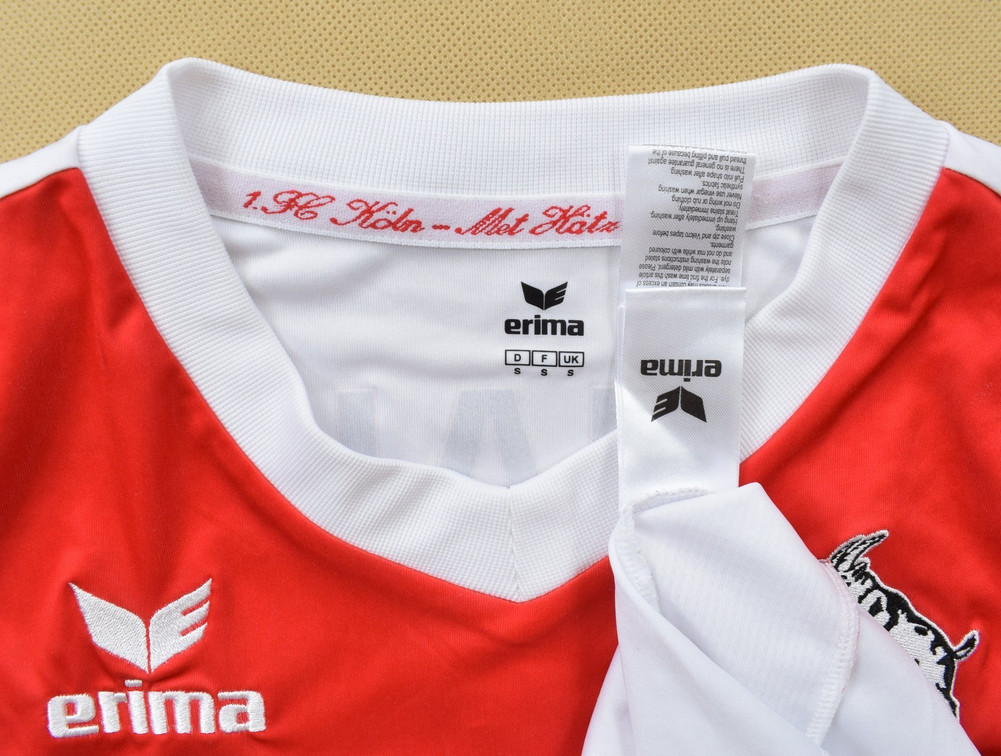 2014-15 1 FC KOLN *UJAH* MATCH ISSUE SHIRT S