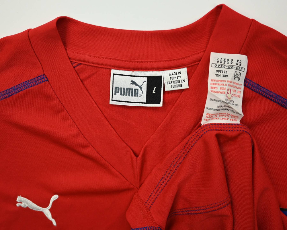 2003-04 CZECH REPUBLIC SHIRT L