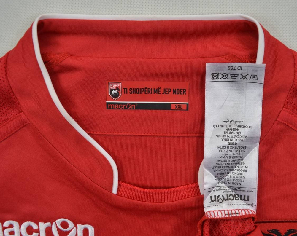 2016-17 ALBANIA SHIRT XXL