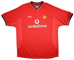 2000-02 MANCHESTER UNITED SHIRT XL