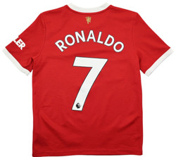 2021-22 MANCHESTER UNITED *RONALDO* SHIRT L. BOYS 