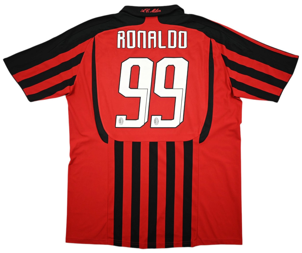 2007-08 AC MILAN *RONALDO* KOSZULKA XL