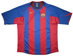 2004-05 FC BARCELONA *LARSSON* SHIRT XXL