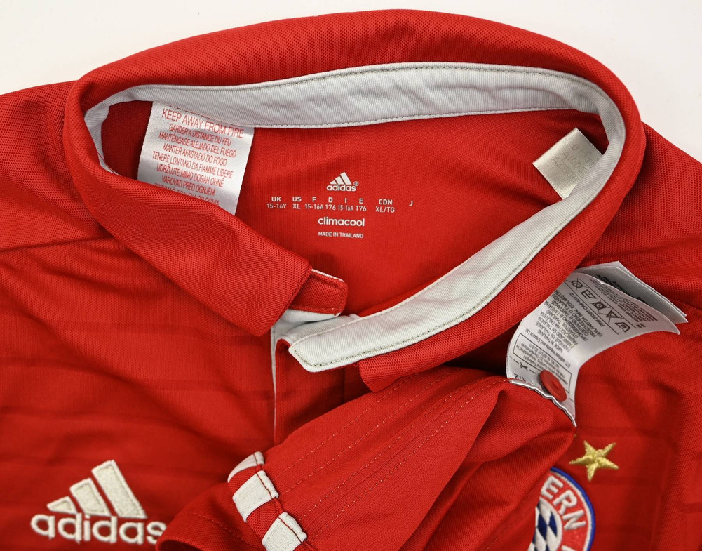 2016-17 BAYERN MUNCHEN SHIRT XL. BOYS