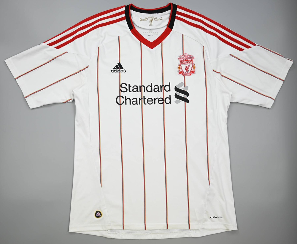 2010-11 LIVERPOOL *CARRAGHER* SHIRT L