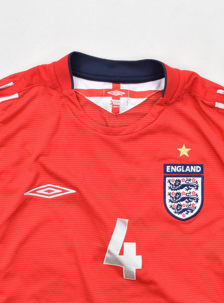 2004-06ENGLAND *GERRARD* LONGSLEEVE M