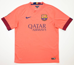 2014-15 FC BARCELONA *SUAREZ* SHIRT L