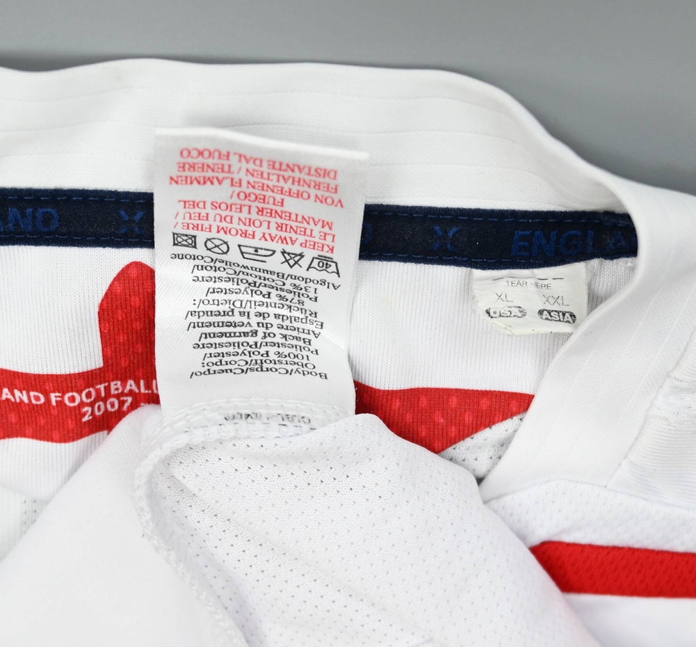 2007-09 ENGLAND SHIRT XL