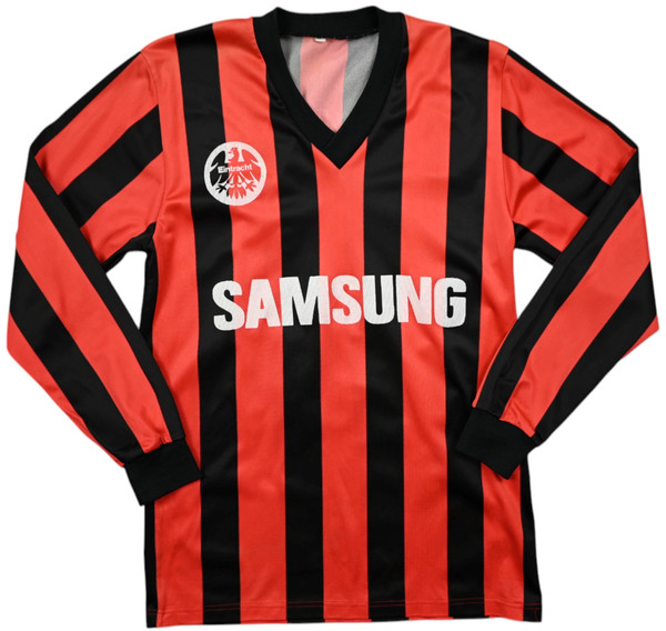 1990-91 EINTRACHT FRANKFURT LONGSLEEVE SHIRT XS