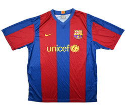 2007-08 FC BARCELONA BASIC KOSZULKA XL