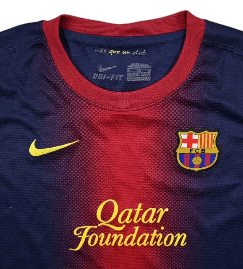 2012-13 BARCELONA SHIRT XL. BOYS