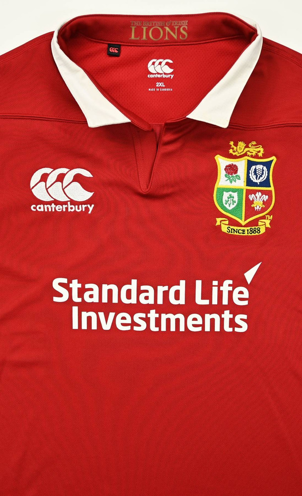 BRITISH AND IRISH LIONS RUGBY SHIRT XXL