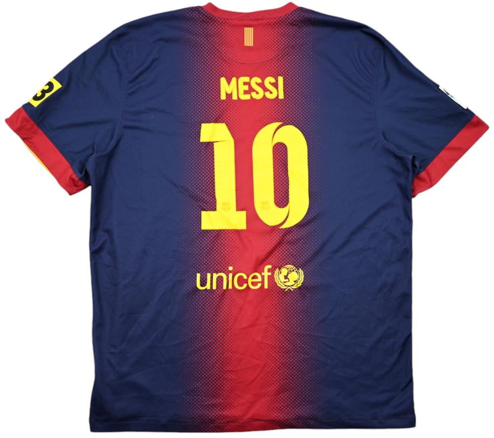 2012-13 FC BARCELONA *MESSI* KOSZULKA XL