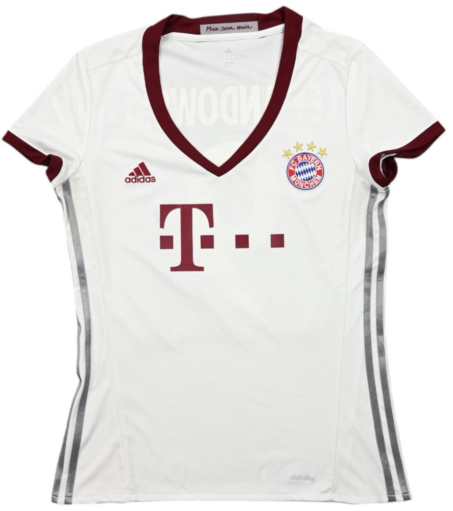 2016-17 BAYERN MUNCHEN *LEWANDOWSKI* KOSZULKA WOMENS L