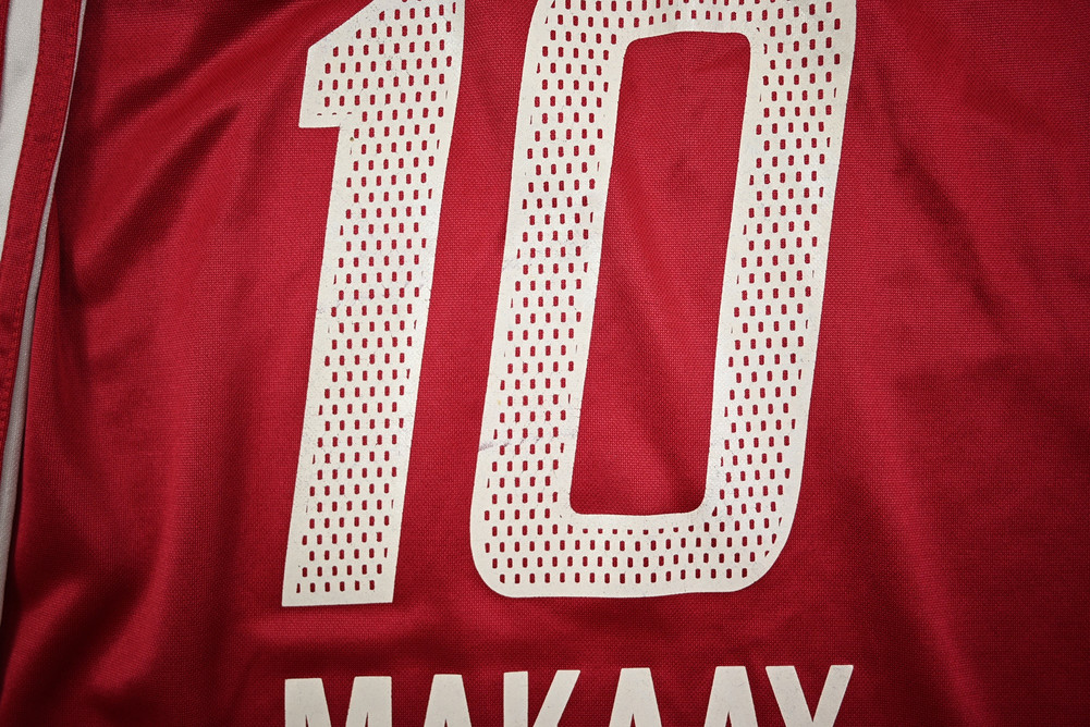 2003-04 BAYERN MUNCHEN *MAKAAY* LONGSLEEVE SHIRT XL. BOYS/S