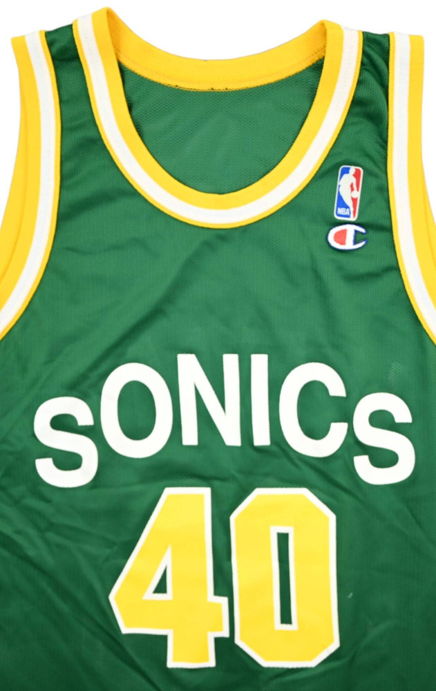 SEATTLE SUPERSONICS NBA *KEMP* SHIRT XXL