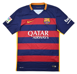 2015-16 FC BARCELONA *MESSI* SHIRT S