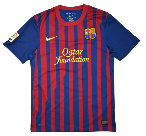 2011-12 FC BARCELONA *A. INIESTA* SHIRT S