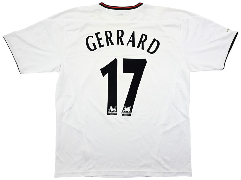 2003-04 LIVERPOOL *GERARD* SHIRT L