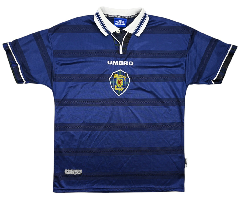 1998-00 SCOTLAND SHIRT L