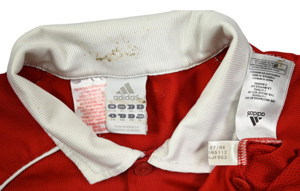 2005-06 BAYERN MUNCHEN *SAGNOL* SHIRT XL. BOYS/S