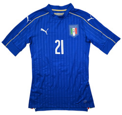 2016-17 ITALY *PIRLO* PLAYER ISSUE SHIRT L