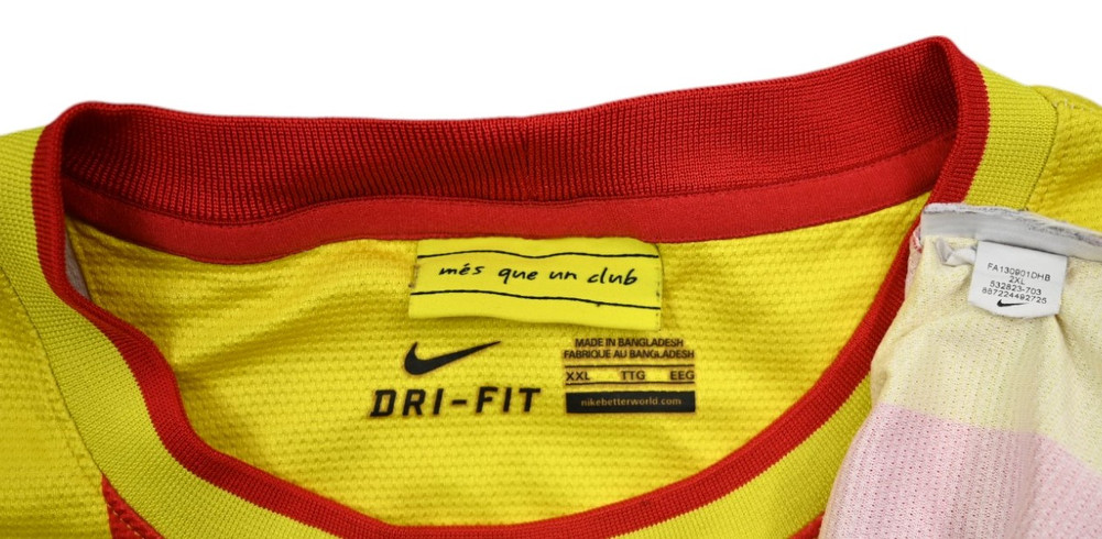 2013-14 BARCELONA SHIRT XXL