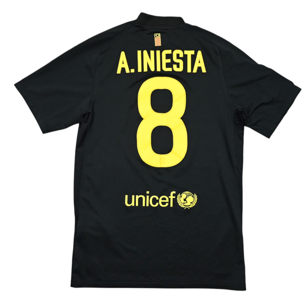 2011-12 BARCELONA *A.INIESTA* SHIRT S