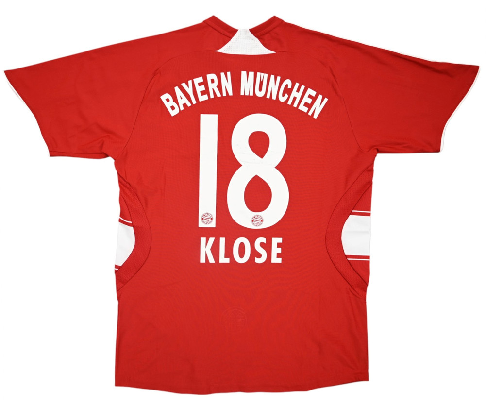 2007-08 BAYERN MUNCHEN *KLOSE* KOSZULKA XL.BOYS/S