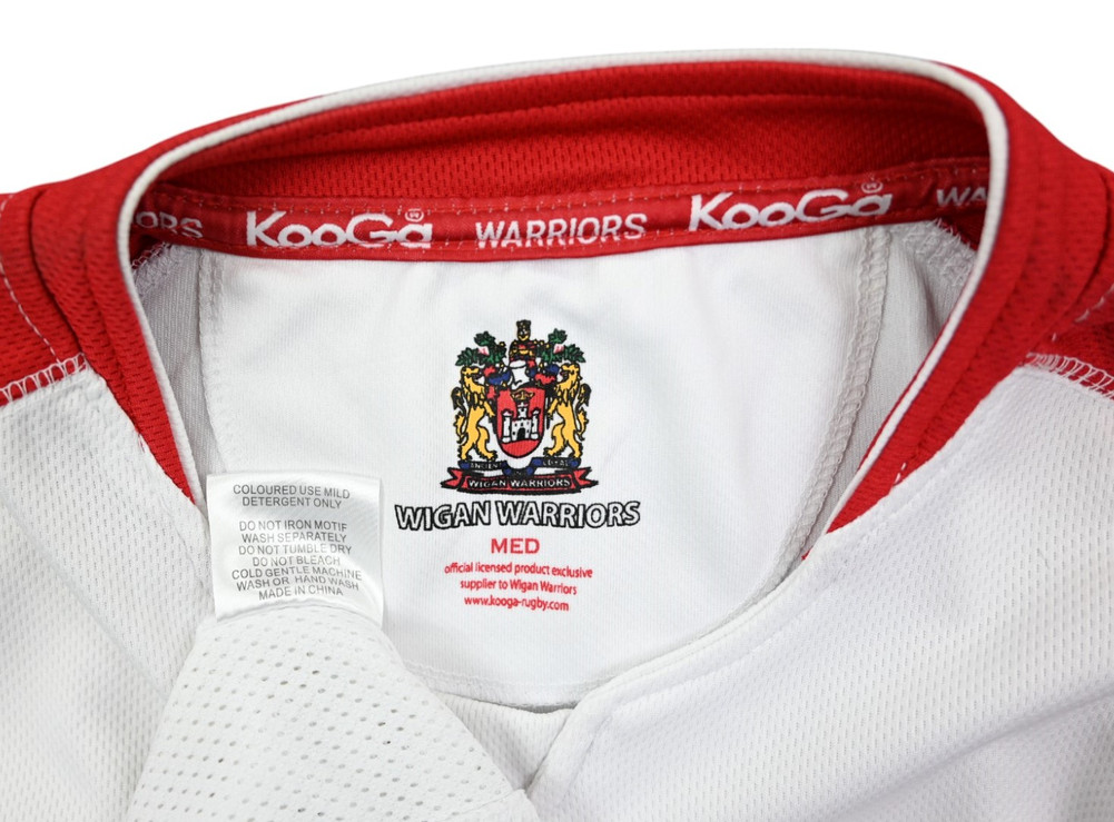 WIGAN WARRIORS RUGBY SHIRT M