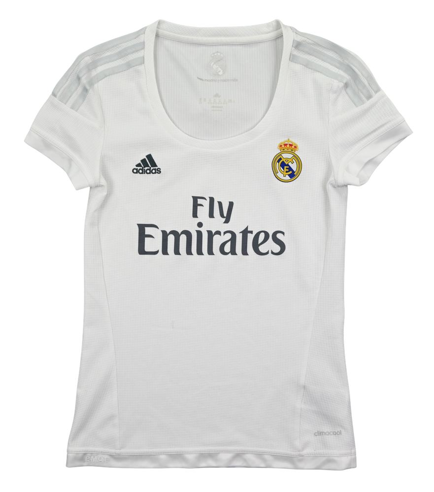 2015-16 REAL MADRID SHIRT WOMENS XS