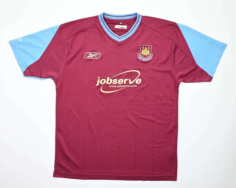 2003-05 WEST HAM UNITED KOSZULKA L