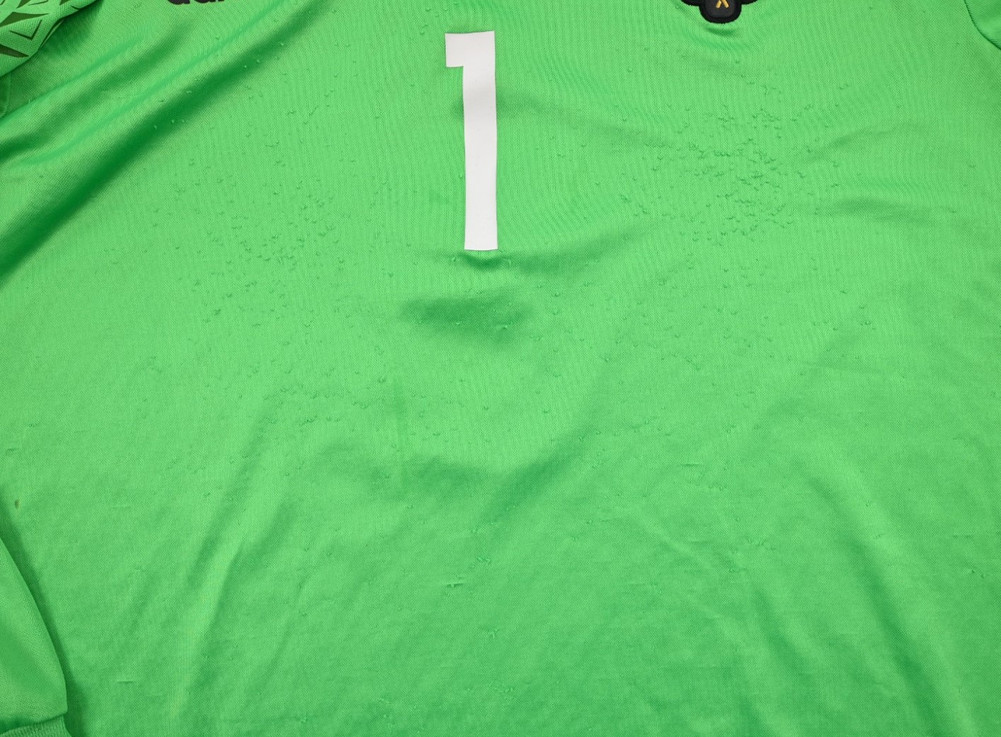 2016-17 BELGIUM *COURTOIS* GOALKEEPER LONGSLEEVE SHIRT XL