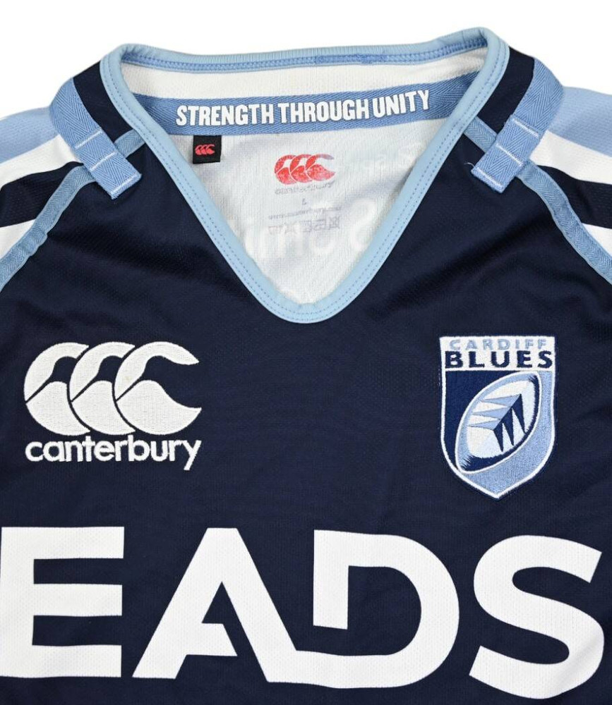 CARDIFF BLUES RUGBY KOSZULKA L
