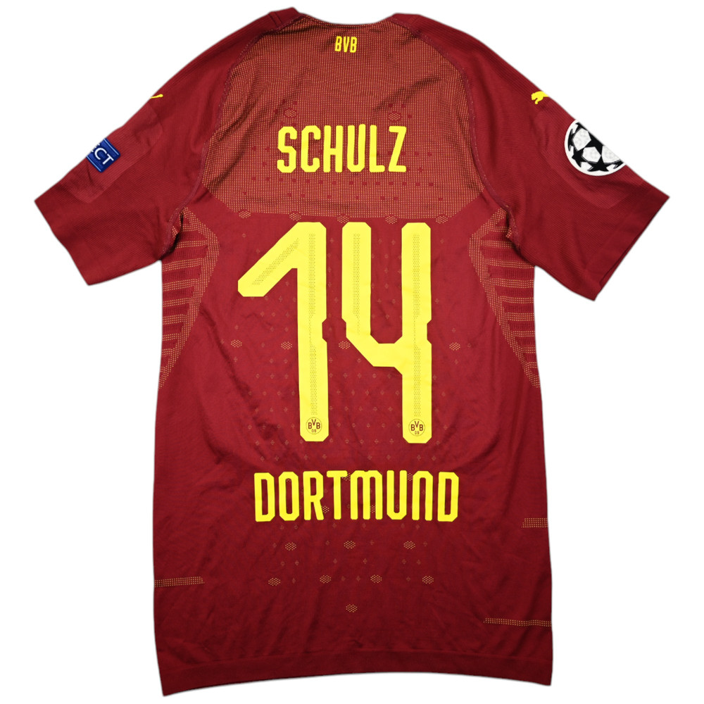 2018-19 BORUSSIA DORTMUND *SCHULZ* PLAYER ISSUE KOSZULKA XL
