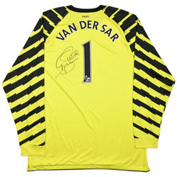 2010-11 MANCHESTER UNITED *VAN DER SAR* PLAYER ISSUE LONGSLEEVE XXL
