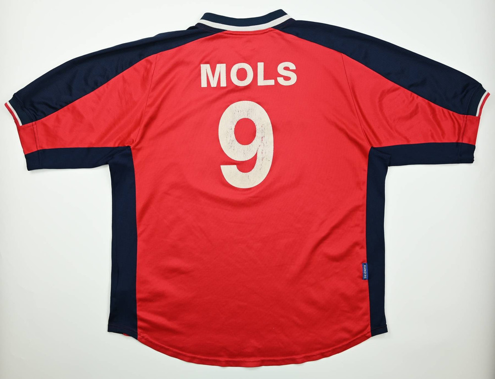 1998-99 GLASGOW RANGERS *MOLS* KOSZULKA XL