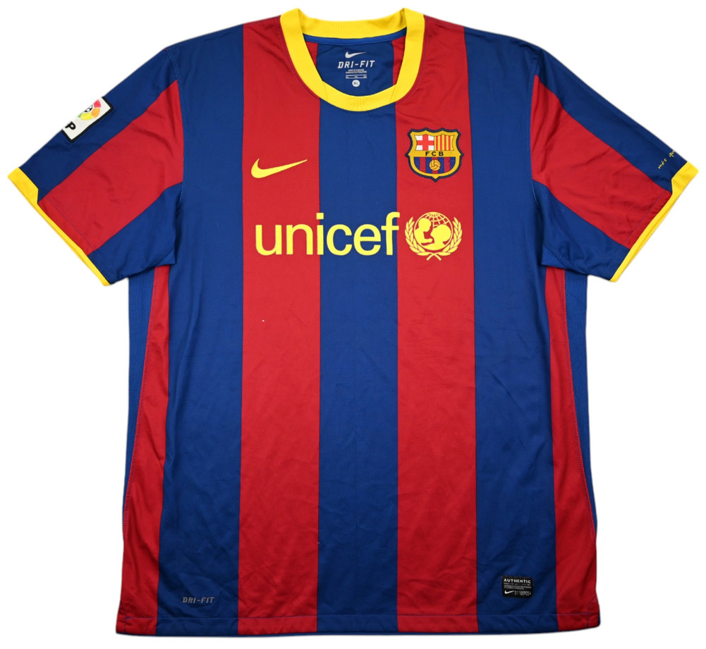 2010-11 FC BARCELONA SHIRT XL