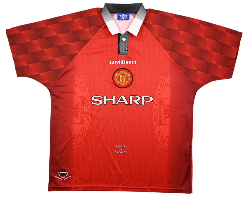 1996-98 MANCHESTER UNITED *CANTONA* SHIRT XL