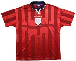 1997-99 ENGLAND SHIRT XL