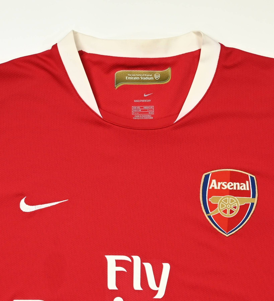 2006-08 ARSENAL LONDON *HENRY* SHIRT XXL