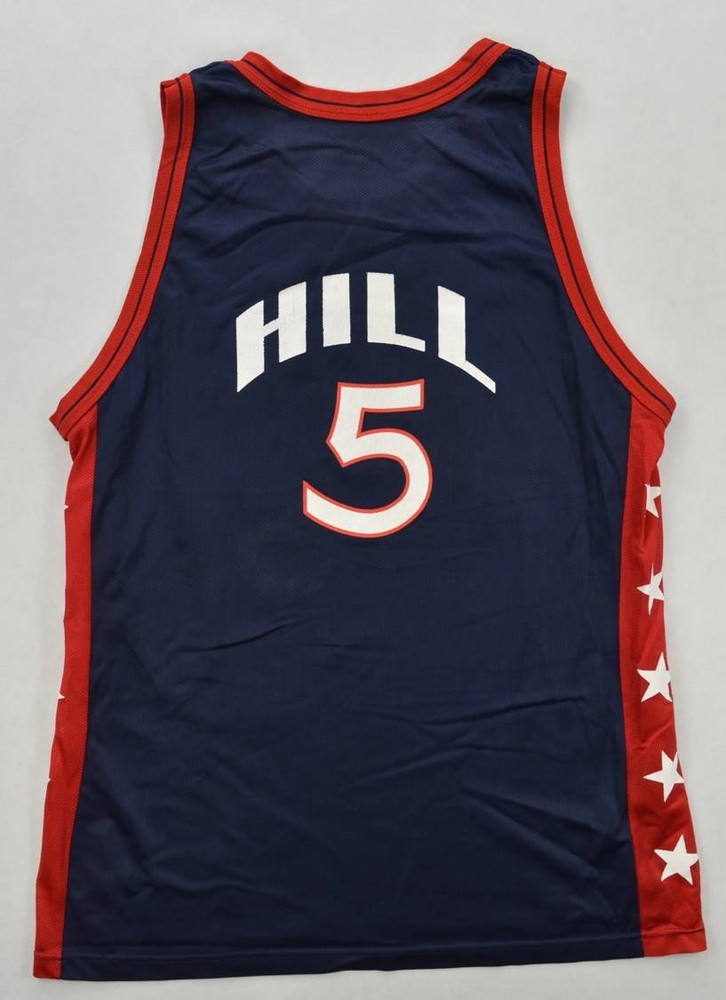 USA *HILL* BASKETBALL CHAMIPON SHIRT L