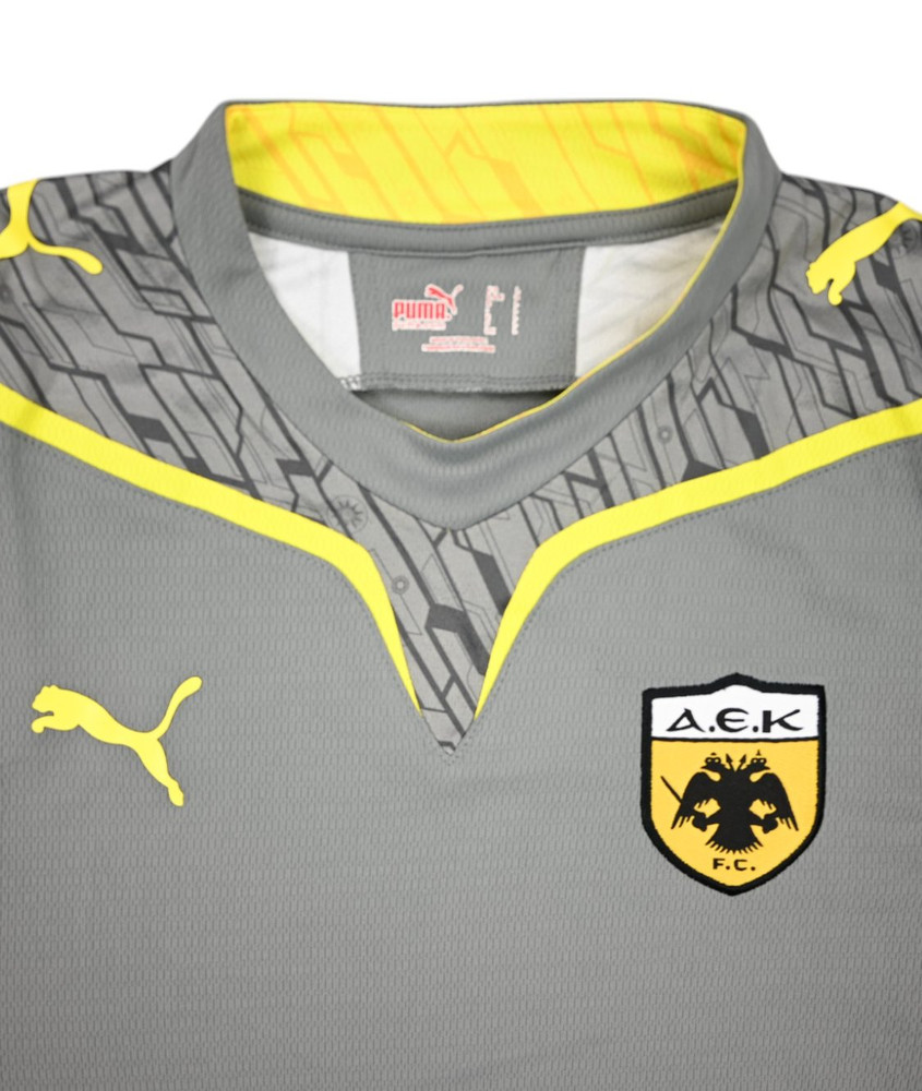2009-10 AEK ATHENS LONGSLEEVE KOSZULKA L