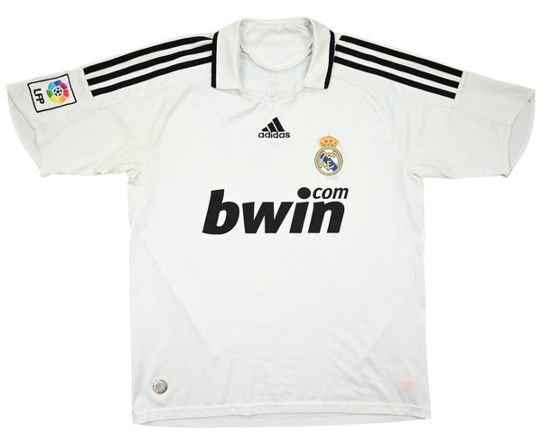 2008-09 REAL MADRID SHIRT XL. BOYS