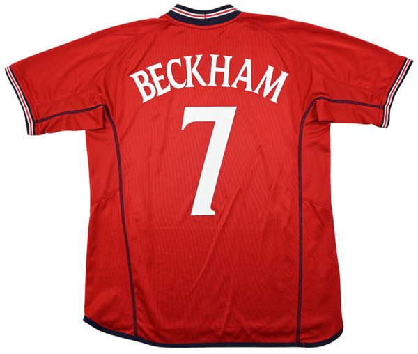 2002-04 ENGLAND *BECKHAM* SHIRT L