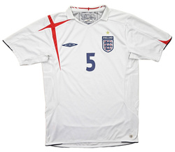 2005-07 ENGLAND *TERRY* SHIRT M