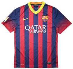 2013-14 FC BARCELONA SHIRT S