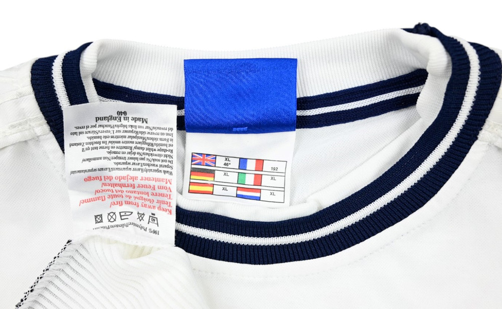 1999-01 ENGLAND SHIRT XL