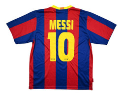 2010-11 FC BARCELONA *MESSI* SHIRT L